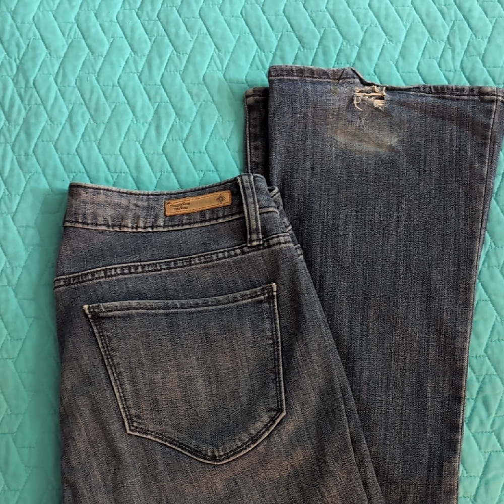Simply Vera Vera Wang Dark Wash Straight Leg Jeans